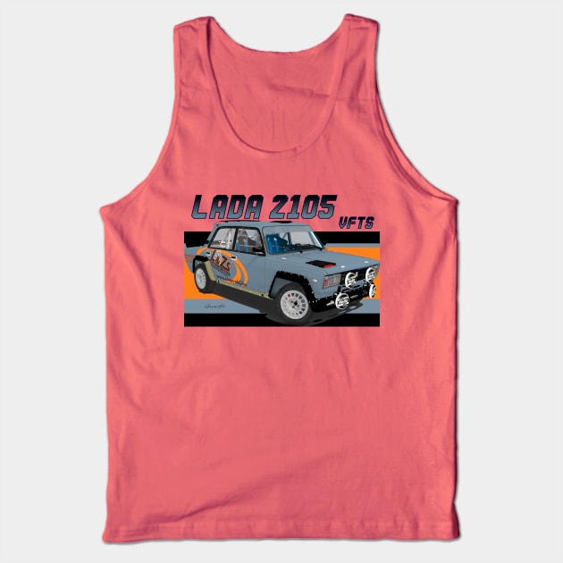 Lada 2105 VFTS Tank Top by PjesusArt